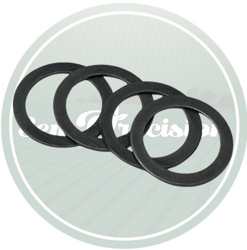 4 rondelles de calages roue de jauge