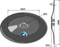 Disque semeur Ø382 x 3,5 mm complet – Väderstad Spirit