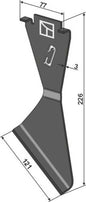 Décrottoir grand modèle, gauche – Väderstad Tempo