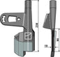 Soc gauche avec tube engrais, revêtu – Väderstad Tempo