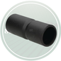Raccord Ø34 lg 100mm : Manchon de réparation