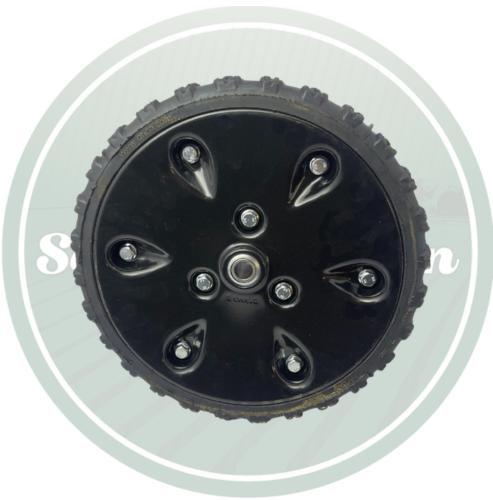 Roue de fermeture façon VTT