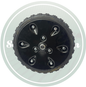 Roue de fermeture façon VTT